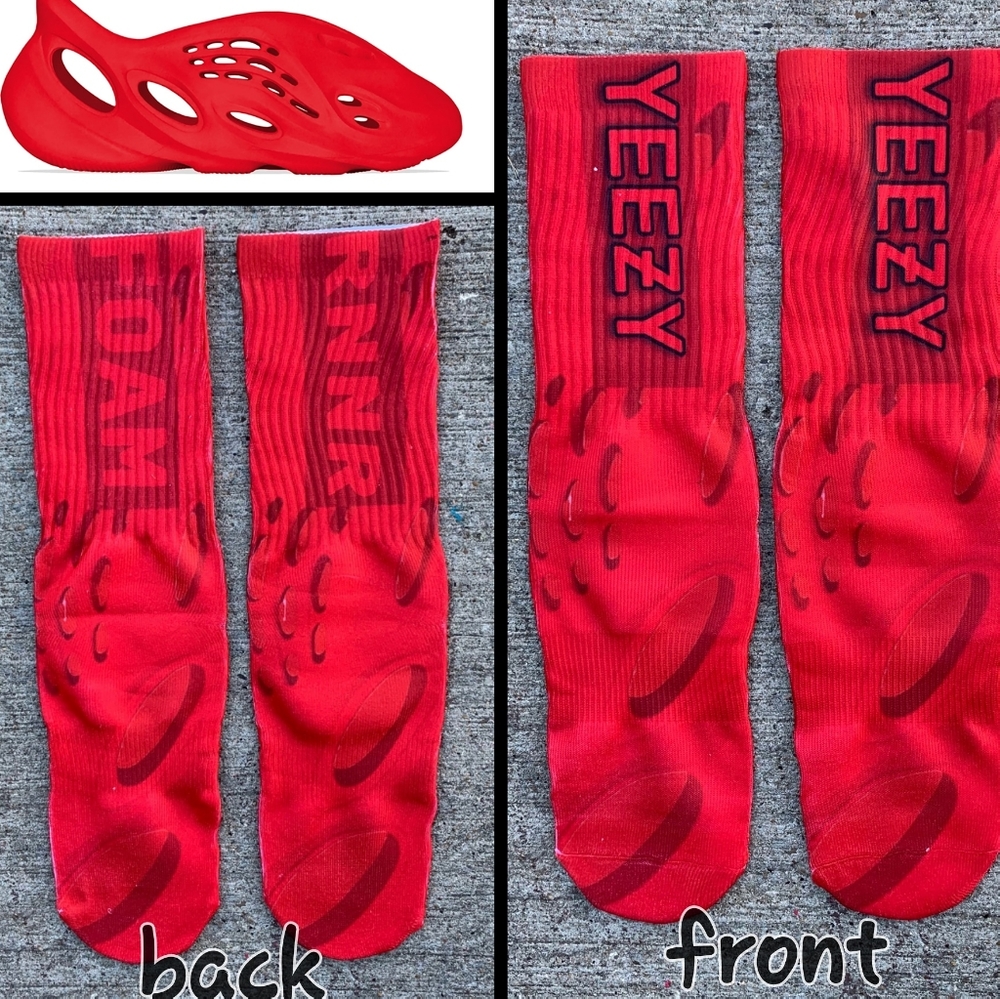 Vermillion socks